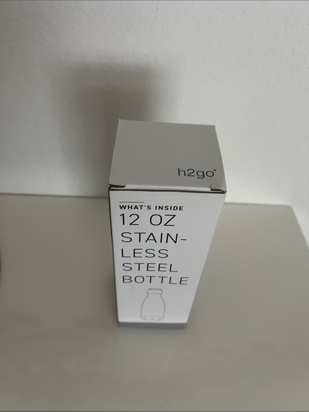 NWT( FORCE) Northway h2go Force Stainless Water Bottle - dark grey 12 oz - Picture 13 of 13